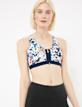 Extra High Impact Zip Front Sports Bra A-H