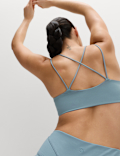 Low Impact Non Wired Triangle Sports Bra