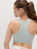 Reversible Seamless Medium Support Sports Bra