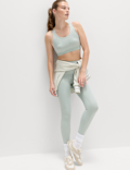 Reversible Seamless Medium Support Sports Bra