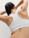 Reversible Seamless Medium Support Sports Bra