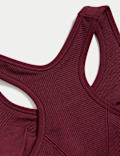 Reversible Seamless Medium Support Sports Bra