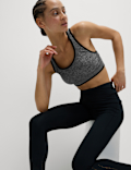 Reversible Seamless Medium Support Sports Bra
