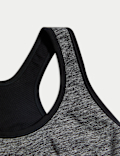 Reversible Seamless Medium Support Sports Bra