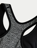 Reversible Seamless Medium Support Sports Bra