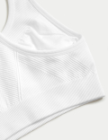 Reversible Seamless Medium Support Sports Bra