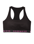 Medium Support Non Wired Crop Top A-E