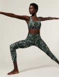 Medium Support Non Wired Crop Top A-E