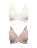 2pk Ultimate Support Wired Sports Bras A-H