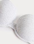 3pk Cotton Wired Push-Up Bras A-E