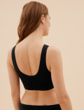 2pk Non-Wired Full Cup Seamless Crop Tops