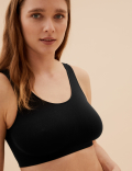 2pk Non-Wired Full Cup Seamless Crop Tops