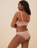 3pk Lace Trim Non Wired Bralettes