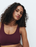 3pk Seamless Non Wired Crop Tops