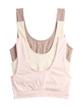 3pk Seamless Non Wired Crop Tops