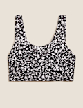 Flexifit&trade; Non-Wired Printed Crop Top