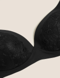 Embrace Embroidered Non Wired Plunge Bra A-E