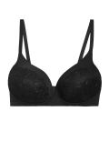 Embrace Embroidered Non Wired Plunge Bra A-E