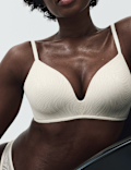 Body Lace Non Wired Plunge Bra (A-E)