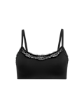 Body Soft Lace Trim Non Wired Crop Top
