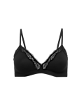 Body Soft Lace Trim Non Wired Bralette (A-E)