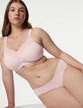 Cotton & Lace Non Wired Total Support Bra