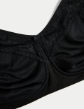 Cotton & Lace Non Wired Total Support Bra