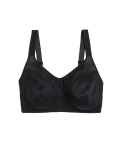 Cotton & Lace Non Wired Total Support Bra