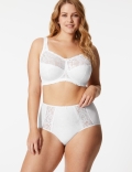 Total Support Jacquard & Lace Full Cup Bra