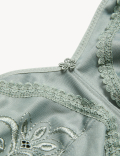 Total Support Embroidered Full Cup Bra B-G