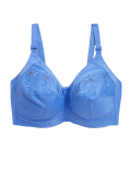 Total Support Embroidered Full Cup Bra B-G