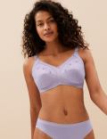 Total Support Embroidered Full Cup Bra
