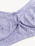 Total Support Embroidered Full Cup Bra