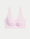 Embroidered Non Wired Total Support Bra