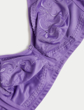 Embroidered Non Wired Total Support Bra