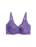 Embroidered Non Wired Total Support Bra