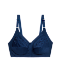 Embroidered Non Wired Total Support Bra