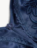 Embroidered Non Wired Total Support Bra