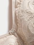 Total Support Embroidered Full Cup Bra C-H