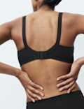 Total Support Embroidered Full Cup Bra C-H