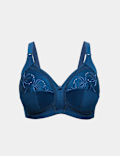 Total Support Embroidered Full Cup Bra (A-H)