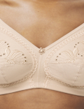 Embroidered Total Support Full Cup Bra (A-K)