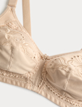Embroidered Total Support Full Cup Bra (A-K)