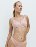 Embroidered Total Support Full Cup Bra (A-K)