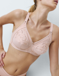 Embroidered Total Support Full Cup Bra (A-K)