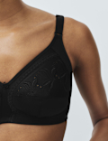 Embroidered Total Support Full Cup Bra (A-K)