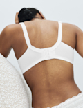 Embroidered Total Support Full Cup Bra (A-K)