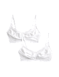 2 Pack Jasmine Lace Total Support Bras (B-H)