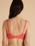 2pk Mesh Lace Push-Up Plunge Bras A-E