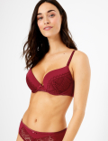 2 Pack Lace Push-Up Plunge Bras
